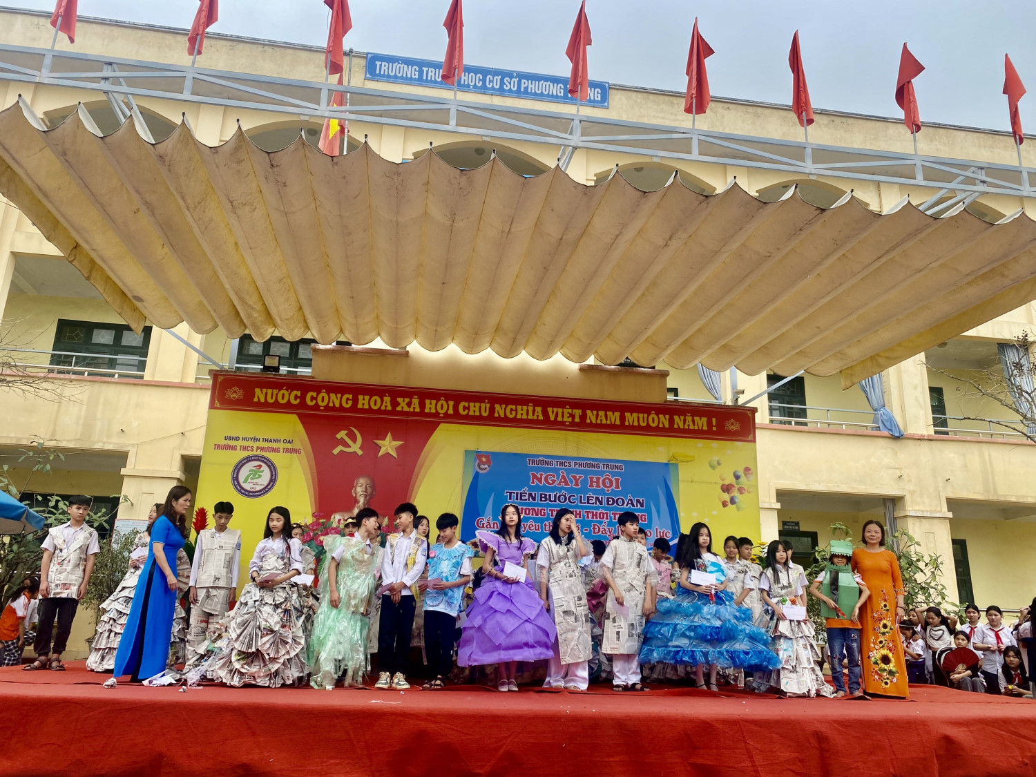 Chương trình Thời trang "Gắn kết yêu thương-đẩy lùi bạo lực" ngày 26/3/2024